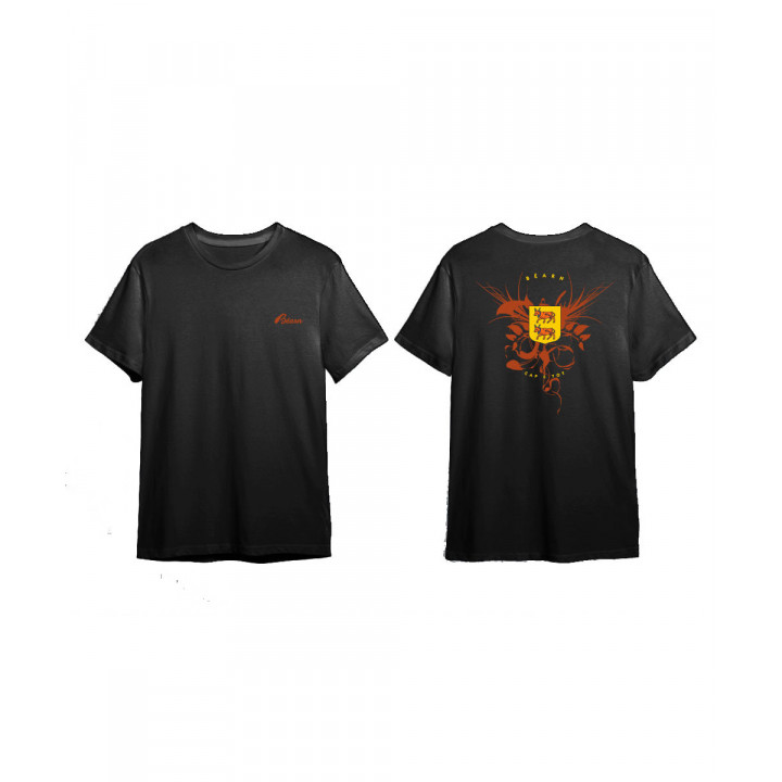 Tshirt Béarn blason noir